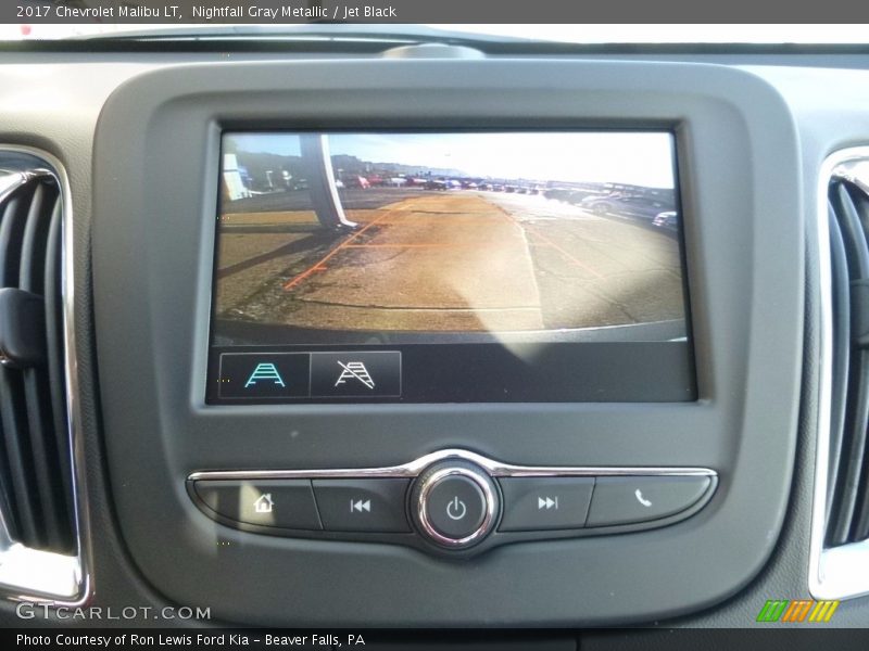 Nightfall Gray Metallic / Jet Black 2017 Chevrolet Malibu LT