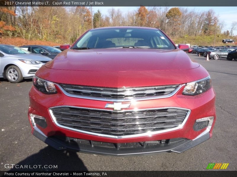 Cajun Red Tintcoat / Jet Black 2017 Chevrolet Malibu LT