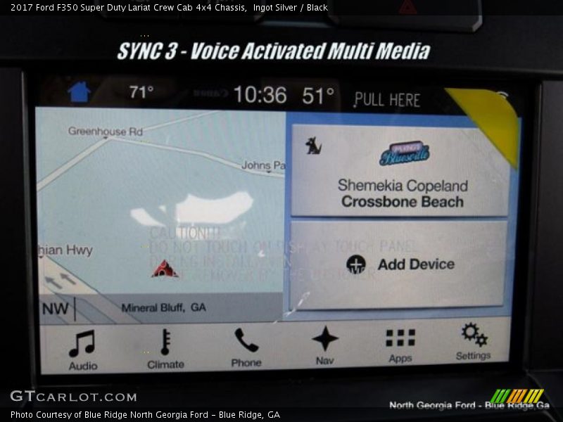 Ingot Silver / Black 2017 Ford F350 Super Duty Lariat Crew Cab 4x4 Chassis