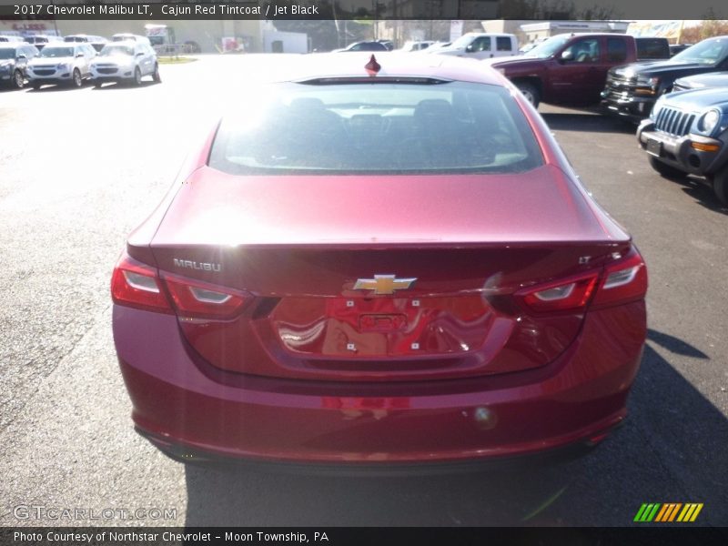 Cajun Red Tintcoat / Jet Black 2017 Chevrolet Malibu LT