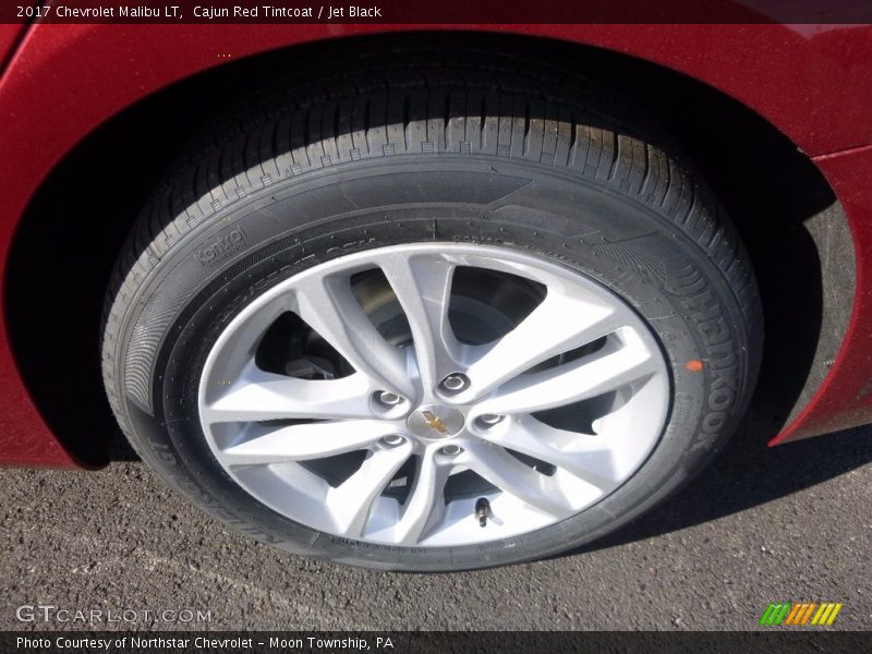 Cajun Red Tintcoat / Jet Black 2017 Chevrolet Malibu LT