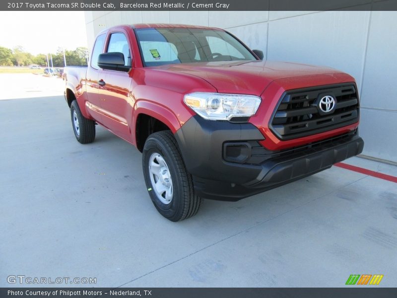 Front 3/4 View of 2017 Tacoma SR Double Cab