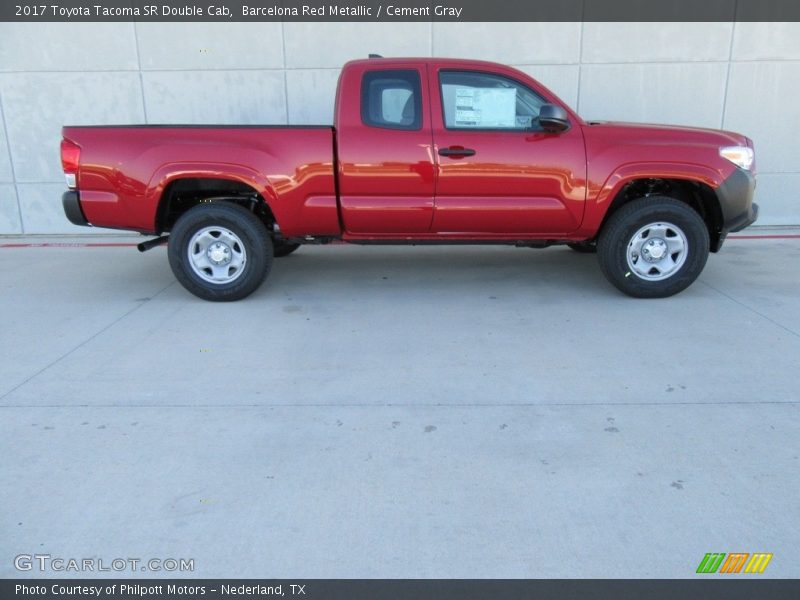  2017 Tacoma SR Double Cab Barcelona Red Metallic