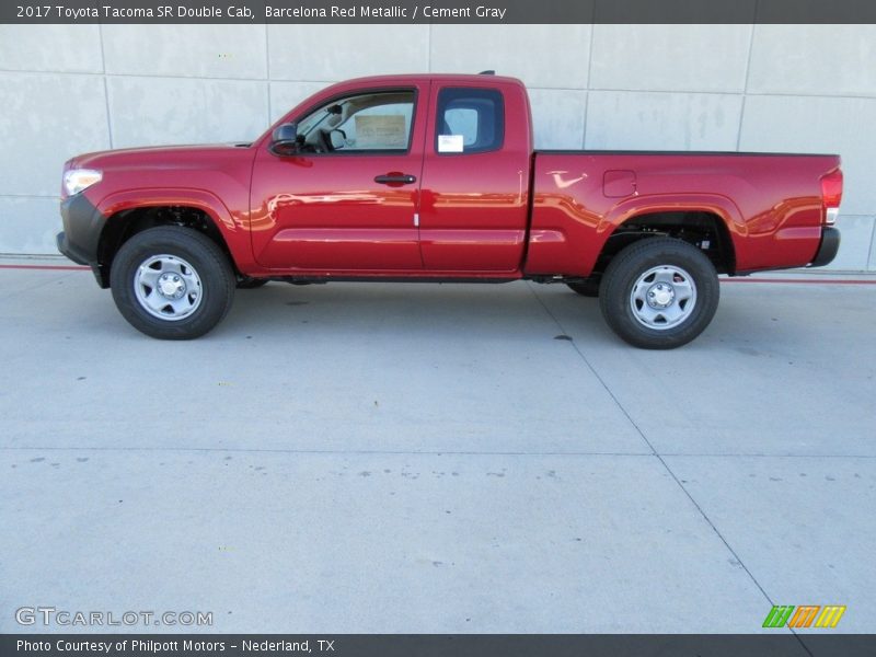  2017 Tacoma SR Double Cab Barcelona Red Metallic