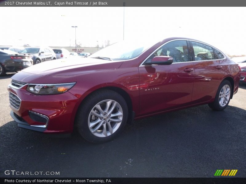 Cajun Red Tintcoat / Jet Black 2017 Chevrolet Malibu LT
