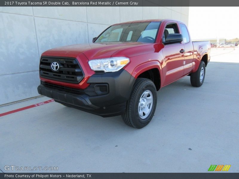 Front 3/4 View of 2017 Tacoma SR Double Cab