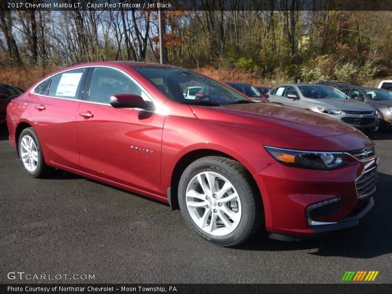 Cajun Red Tintcoat / Jet Black 2017 Chevrolet Malibu LT