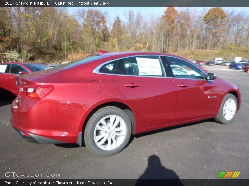 Cajun Red Tintcoat / Jet Black 2017 Chevrolet Malibu LT