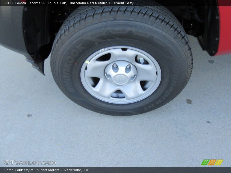  2017 Tacoma SR Double Cab Wheel