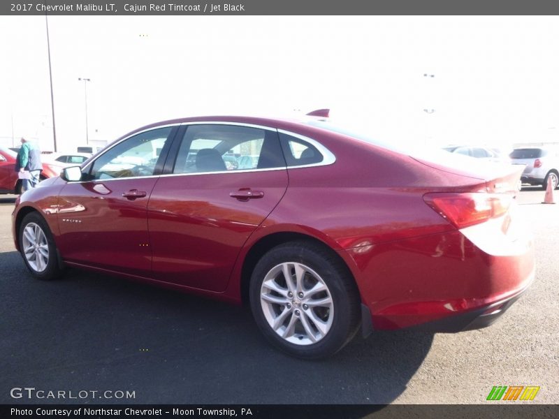 Cajun Red Tintcoat / Jet Black 2017 Chevrolet Malibu LT