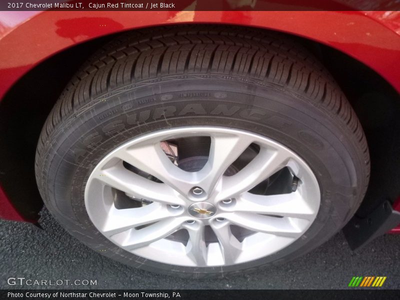 Cajun Red Tintcoat / Jet Black 2017 Chevrolet Malibu LT