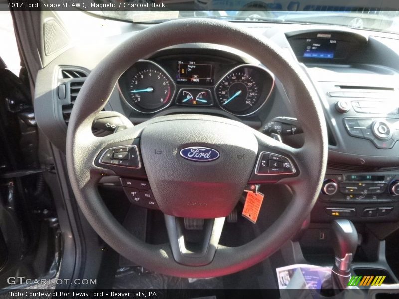 Magnetic / Charcoal Black 2017 Ford Escape SE 4WD