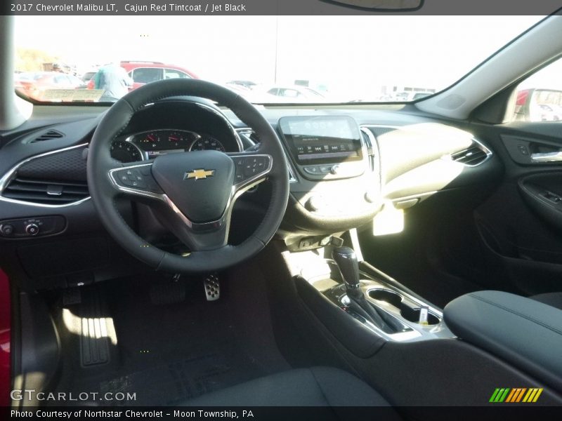 Cajun Red Tintcoat / Jet Black 2017 Chevrolet Malibu LT