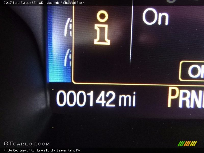 Magnetic / Charcoal Black 2017 Ford Escape SE 4WD