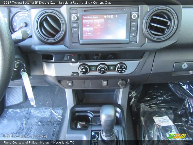 Controls of 2017 Tacoma SR Double Cab