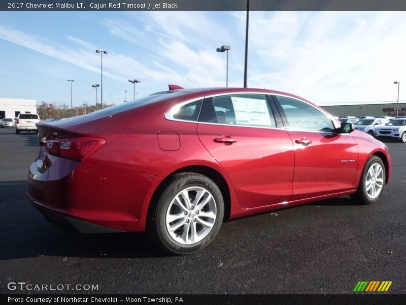 Cajun Red Tintcoat / Jet Black 2017 Chevrolet Malibu LT