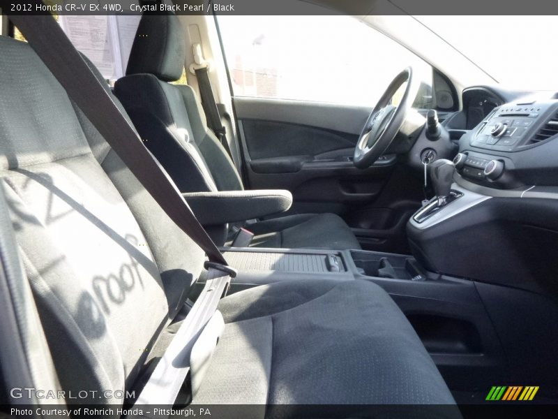 Crystal Black Pearl / Black 2012 Honda CR-V EX 4WD