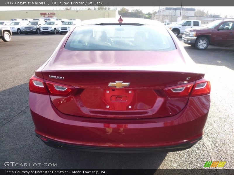 Cajun Red Tintcoat / Jet Black 2017 Chevrolet Malibu LT