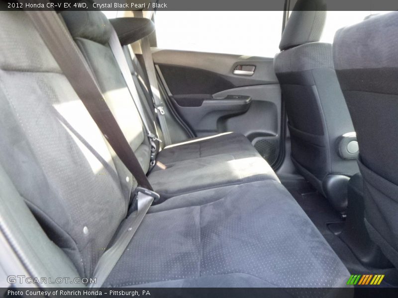 Crystal Black Pearl / Black 2012 Honda CR-V EX 4WD