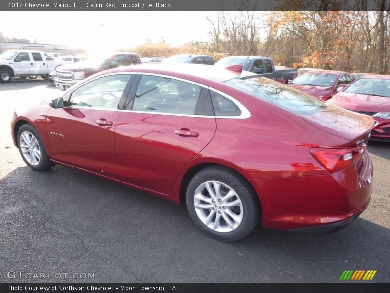 Cajun Red Tintcoat / Jet Black 2017 Chevrolet Malibu LT
