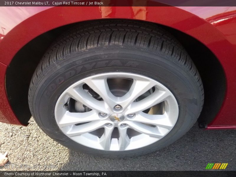 Cajun Red Tintcoat / Jet Black 2017 Chevrolet Malibu LT