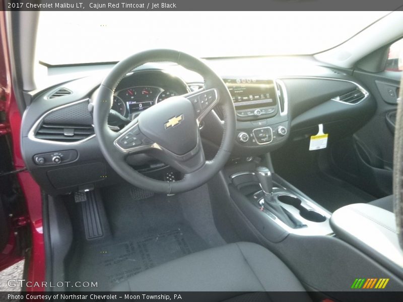 Cajun Red Tintcoat / Jet Black 2017 Chevrolet Malibu LT