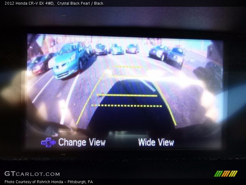 Crystal Black Pearl / Black 2012 Honda CR-V EX 4WD