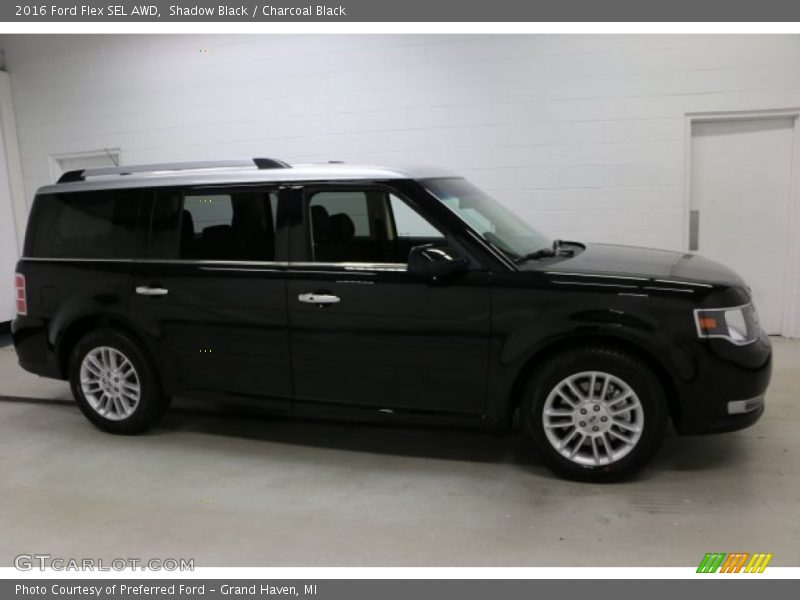 Shadow Black / Charcoal Black 2016 Ford Flex SEL AWD