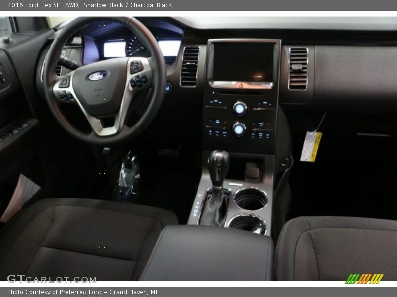 Shadow Black / Charcoal Black 2016 Ford Flex SEL AWD