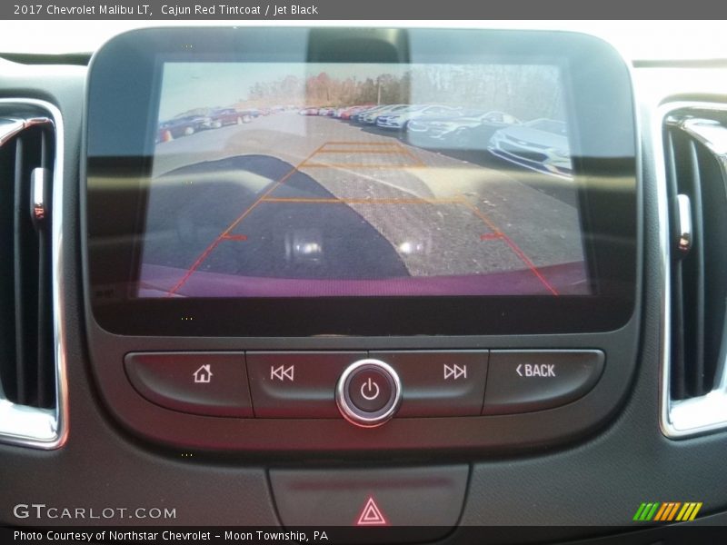 Cajun Red Tintcoat / Jet Black 2017 Chevrolet Malibu LT