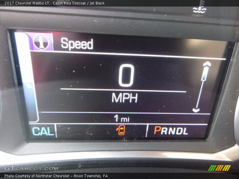 Cajun Red Tintcoat / Jet Black 2017 Chevrolet Malibu LT
