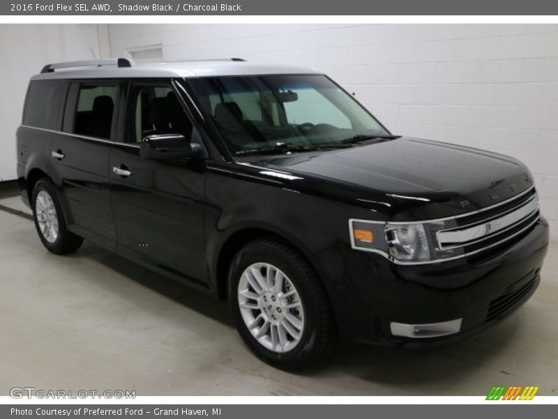 Shadow Black / Charcoal Black 2016 Ford Flex SEL AWD