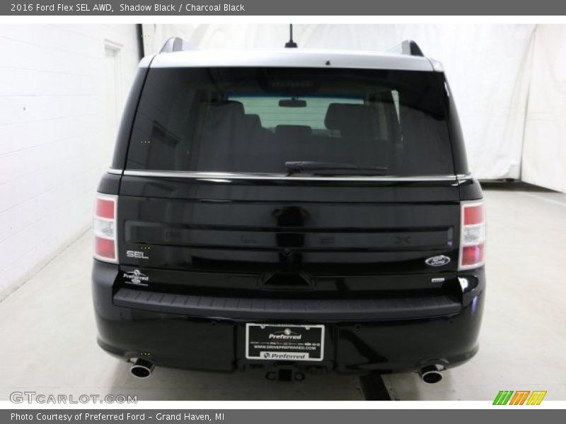 Shadow Black / Charcoal Black 2016 Ford Flex SEL AWD