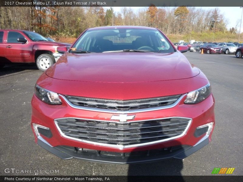 Cajun Red Tintcoat / Jet Black 2017 Chevrolet Malibu LT