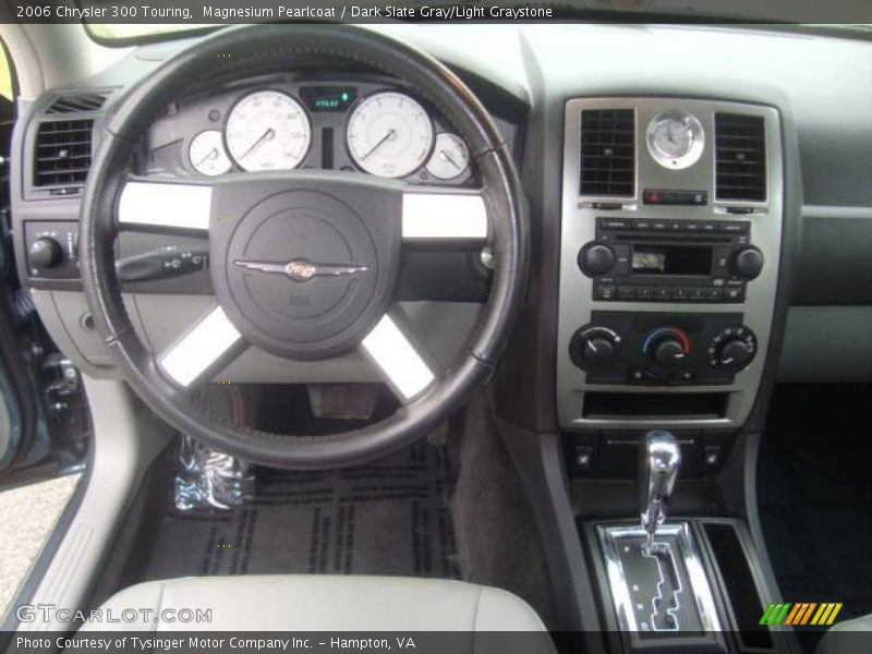 Magnesium Pearlcoat / Dark Slate Gray/Light Graystone 2006 Chrysler 300 Touring