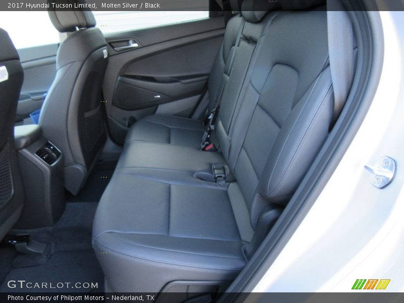 Rear Seat of 2017 Tucson Limited
