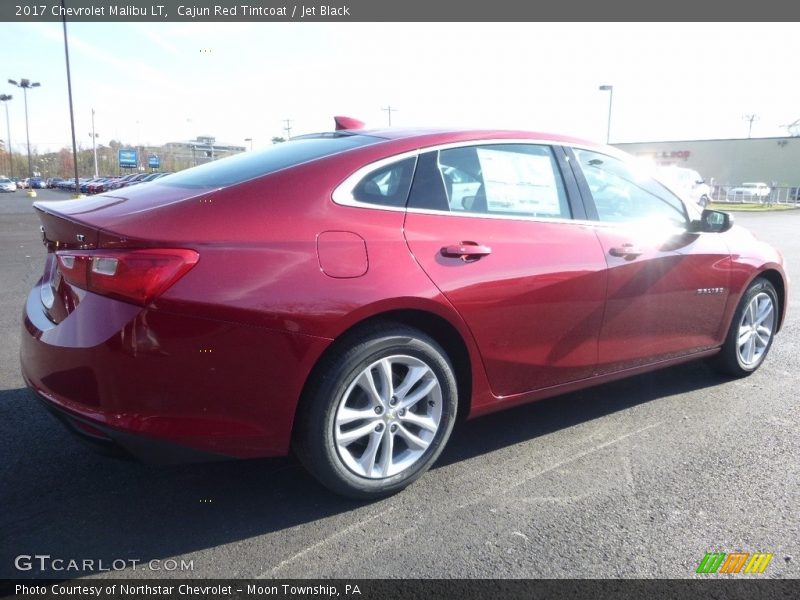 Cajun Red Tintcoat / Jet Black 2017 Chevrolet Malibu LT