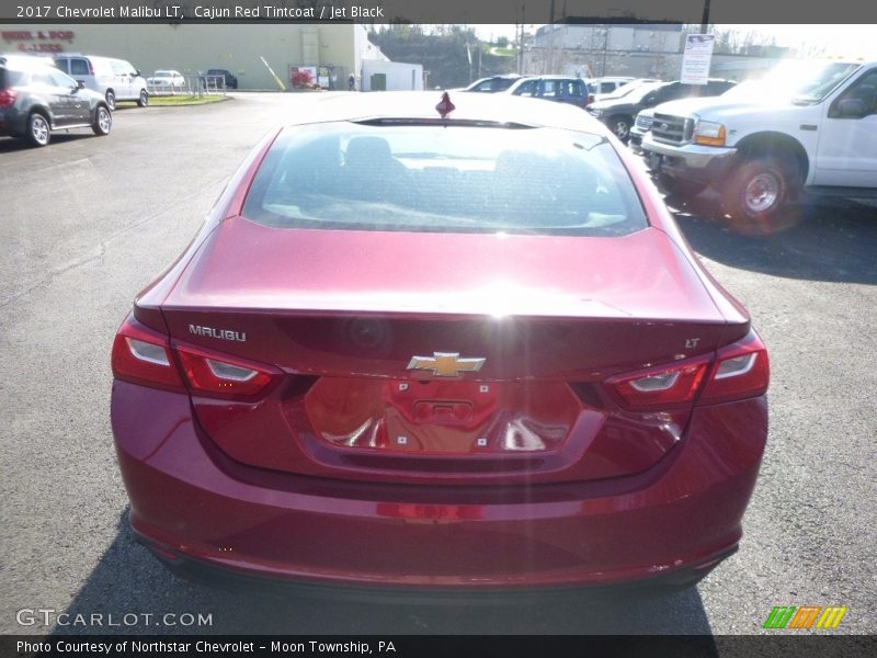 Cajun Red Tintcoat / Jet Black 2017 Chevrolet Malibu LT