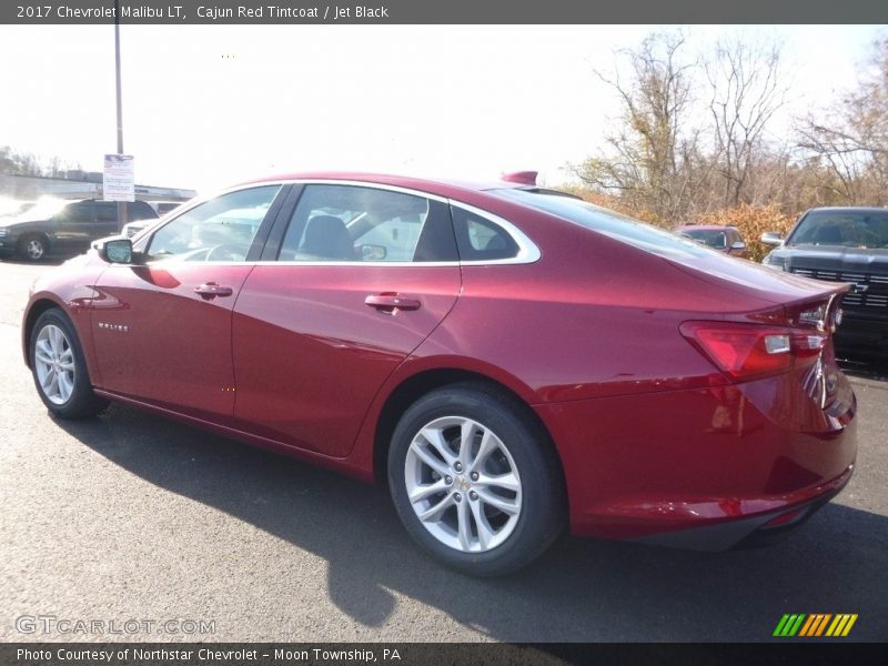 Cajun Red Tintcoat / Jet Black 2017 Chevrolet Malibu LT