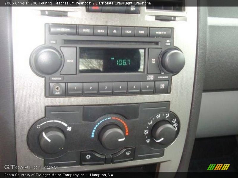 Magnesium Pearlcoat / Dark Slate Gray/Light Graystone 2006 Chrysler 300 Touring