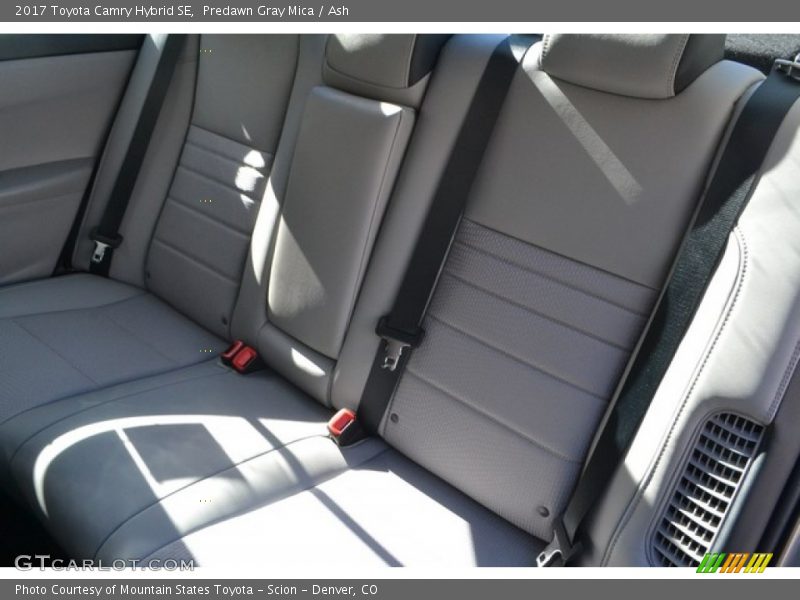 Predawn Gray Mica / Ash 2017 Toyota Camry Hybrid SE