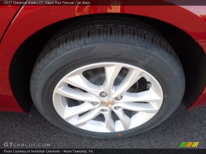 Cajun Red Tintcoat / Jet Black 2017 Chevrolet Malibu LT