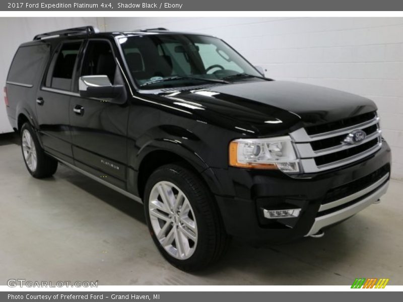 Shadow Black / Ebony 2017 Ford Expedition Platinum 4x4