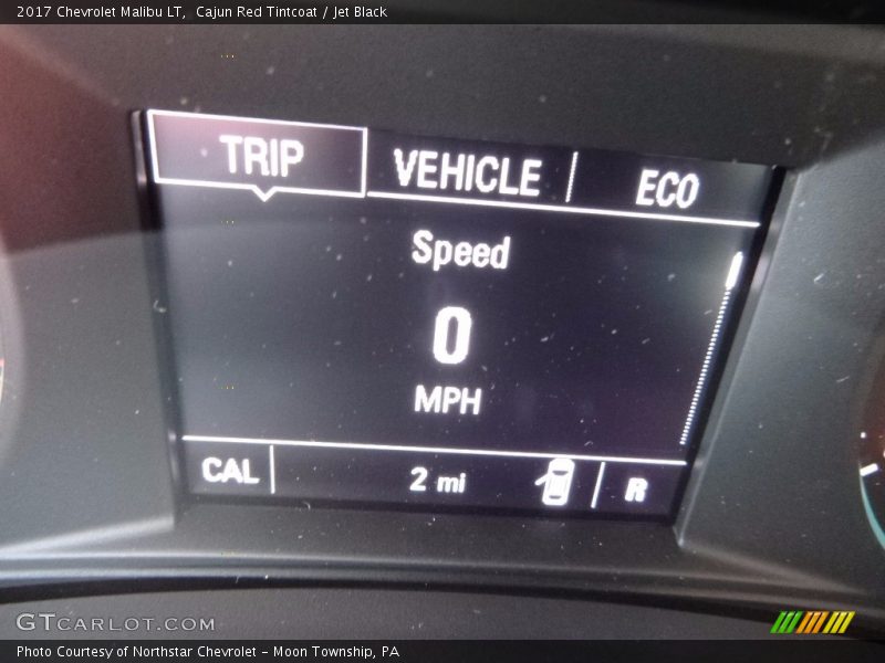 Cajun Red Tintcoat / Jet Black 2017 Chevrolet Malibu LT