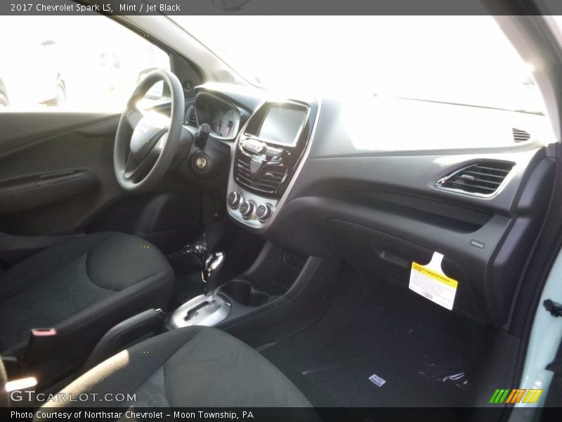 Mint / Jet Black 2017 Chevrolet Spark LS