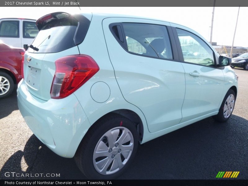 Mint / Jet Black 2017 Chevrolet Spark LS