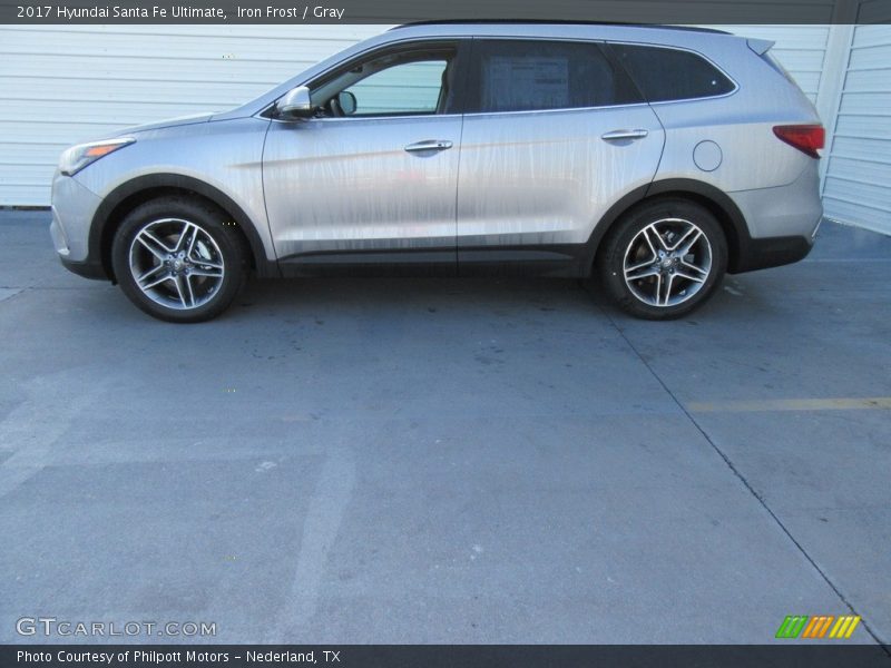 Iron Frost / Gray 2017 Hyundai Santa Fe Ultimate