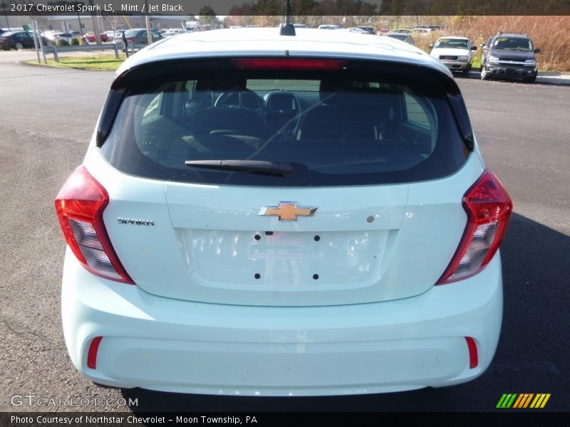 Mint / Jet Black 2017 Chevrolet Spark LS