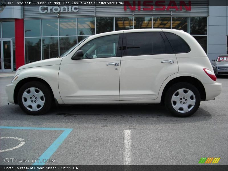 Cool Vanilla White / Pastel Slate Gray 2007 Chrysler PT Cruiser Touring