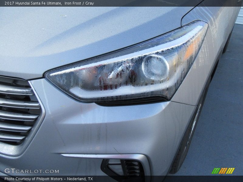 Iron Frost / Gray 2017 Hyundai Santa Fe Ultimate